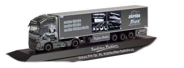 Herpa 122092 - H0 Volvo FH Gl. XL Kühlkoffer-Sattelzug "Raddatz Jork"