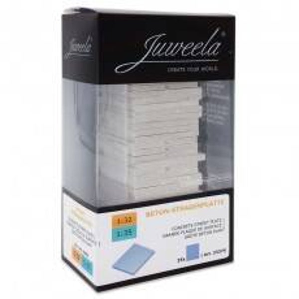 Juweela 23375 - 1:32 1:35 Straßenplatte mit Verlegöse, 25x