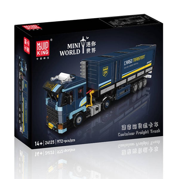 Mould King 24125 LKW Container Freight Truck