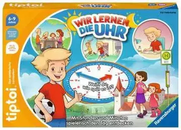 Ravensburger tiptoi® Spiel 00126 - Wir lernen die Uhr