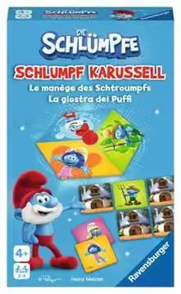 Ravensburger 20990 Mitbringspiel Schlumpf Karussell