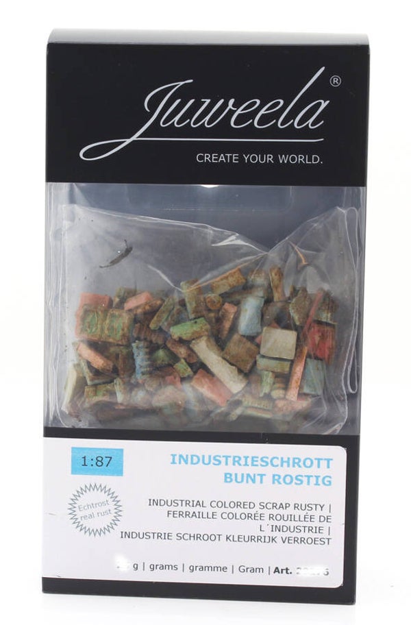 Juweela 28277 - 1:87 Industrieschrott bunt angerostet, 75g