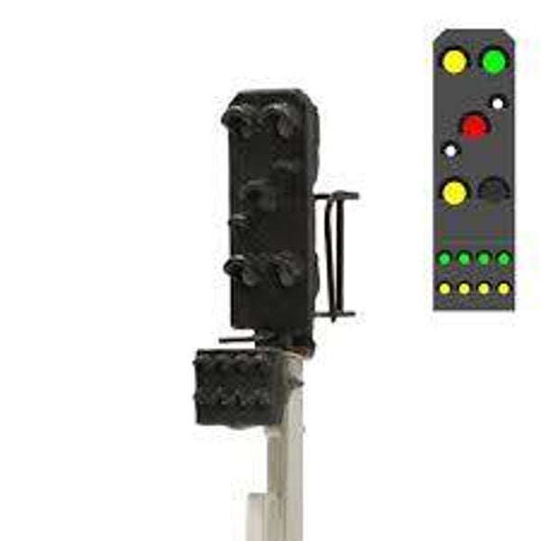 MAFEN 413415 - N DR - Zusatzsignal (8L) - y/g/w/r/w/y +g/y
