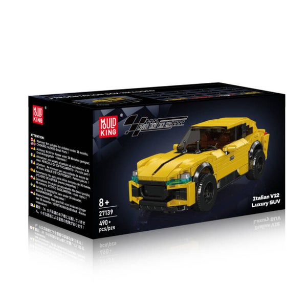 Mould King 27139 V12 Luxury SUV + Vitrine