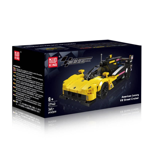 Mould King 27142 American V8 + Vitrine