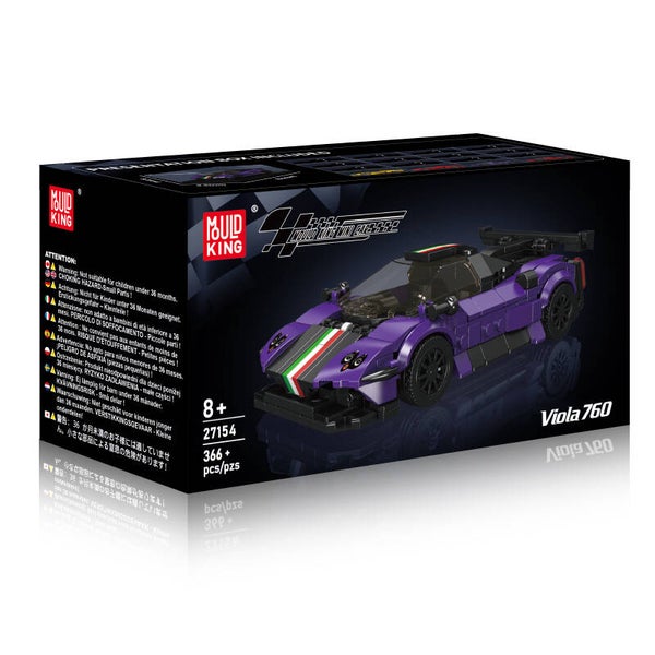 Mould King 27154 Viola760 + Vitrine