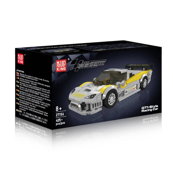 Mould King 27156 GT1-style + Vitrine