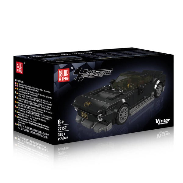 Mould King 27157 Victor Hypercar + Vitrine