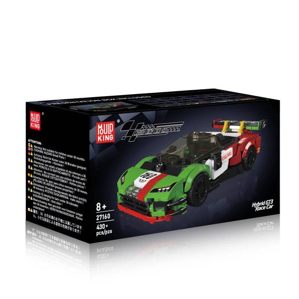 Mould King 27160 Hybrid GT3 + Vitrine