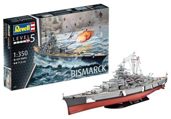 REVELL 05040 Bismarck 1/350