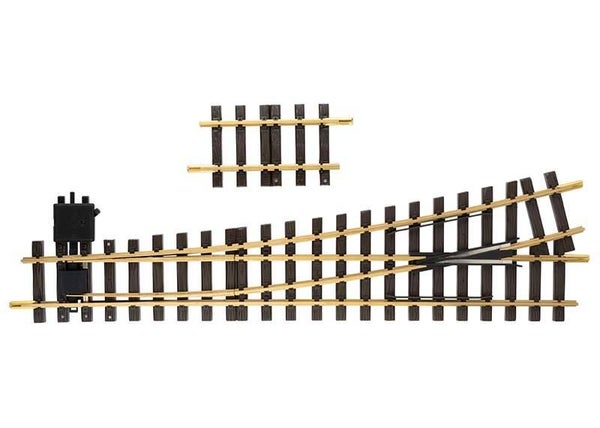 LGB G 18150 Handweiche links Radius R5 15°