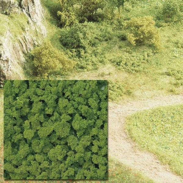 BUSCH 7361 Schaumstoff-Flocken maigrün