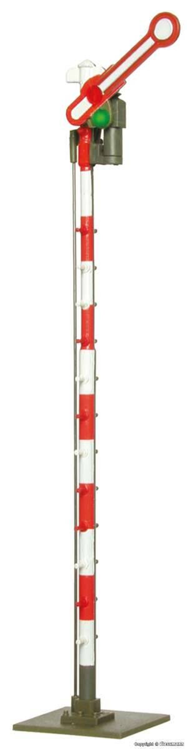 Viessmann 4506 H0 Form-Hauptsignal ÖBB mit umgebautem Flügel, einflügelig