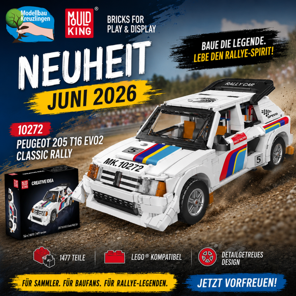 Mould King 10272 Peugeot 205 T16 EVO2 Classic Rally