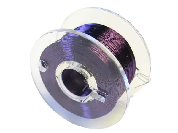 Schönwitz 51062 - 100m Spule Kupferlackdraht Lackdraht violett lila 0,1mm extra dünn