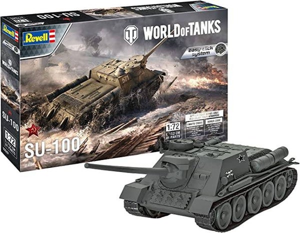 REVELL 03507 SU-100 -World of Tanks
