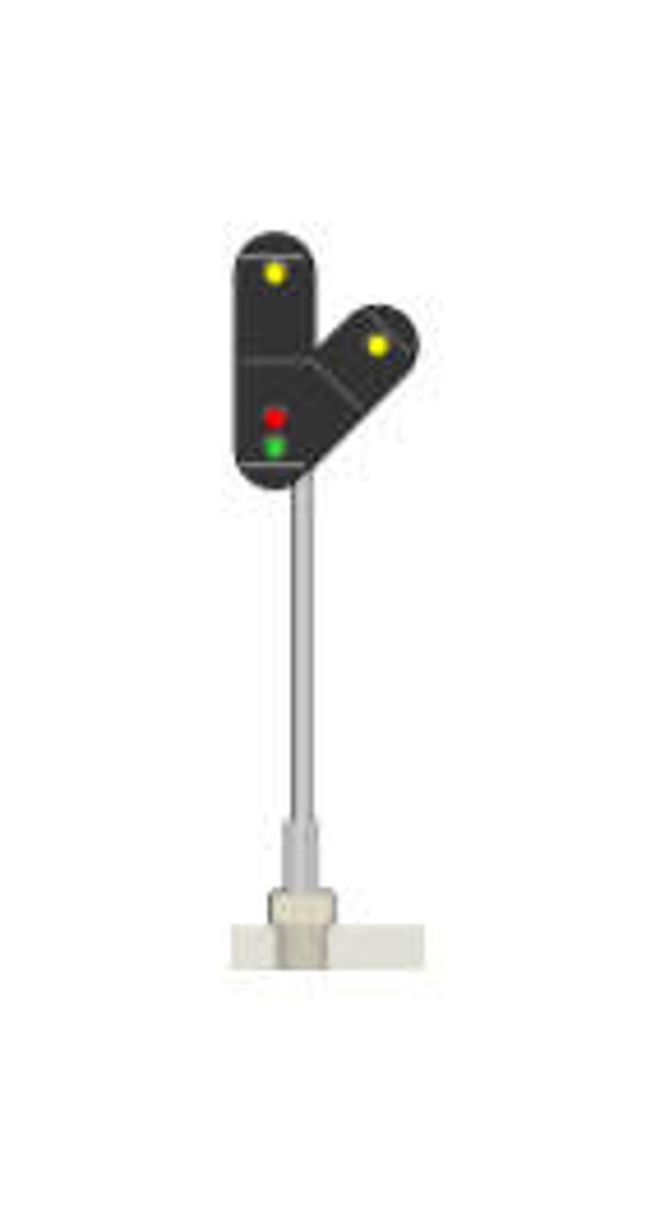 MAFEN 413506 - N DSB I-SI Signal 4 lichter V form - rechts