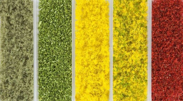 FALLER 181388 H0 Belaubungsmaterial Sommer-Mix, 5 Sorten