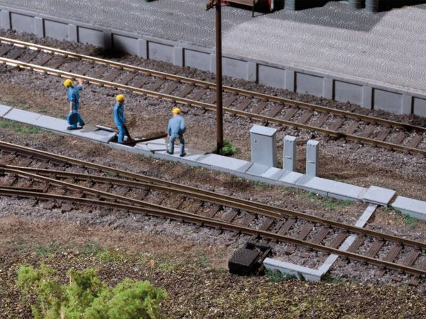 Auhagen H0 41620 Kabelkanäle, Schaltkästen