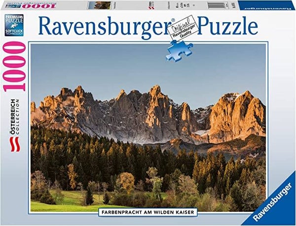 Ravensburger Puzzle 16870 - Farbenpracht am Wilden Kaiser