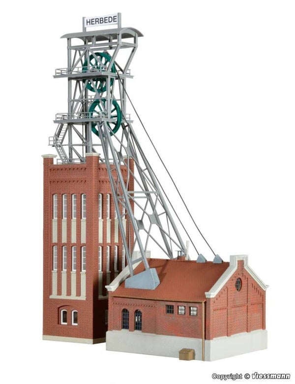 Kibri 39845 H0 Förderturm mit Maschinenhaus inkl. Antrieb - ersetzt 49845