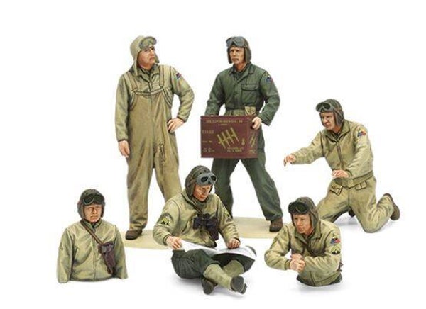 TAMIYA 35347 1:35 U.S. Tank Crew Euro Theater