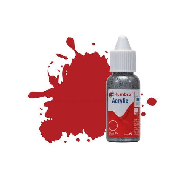 Humbrol DB0153 No 153 Insignia Red Matt
