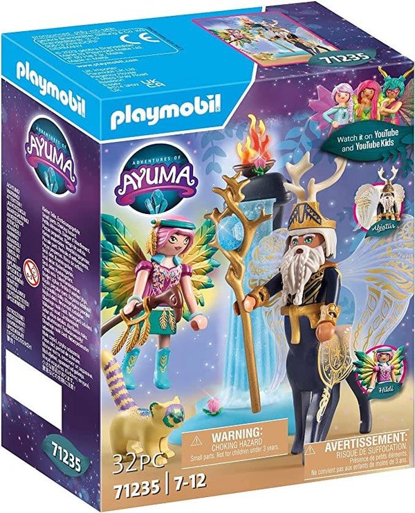 PLAYMOBIL Adventures of Ayuma 71235 Abjatus mit Knight Fairy Hildi