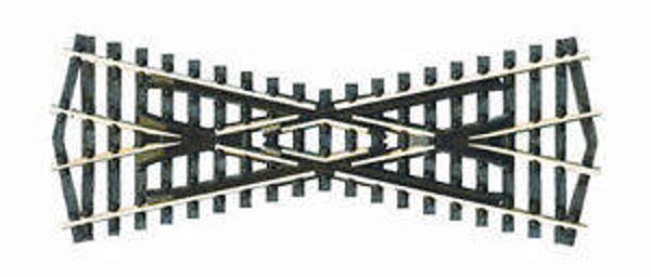 PECO N SL-393 Cd80 25° Kreuzung, Länge 91 mm