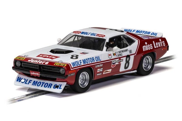 SCALEXTRIC C4247 1:32 Chrysler Hemicuda Spa 24h 1973 Bertinchamps,Deprez