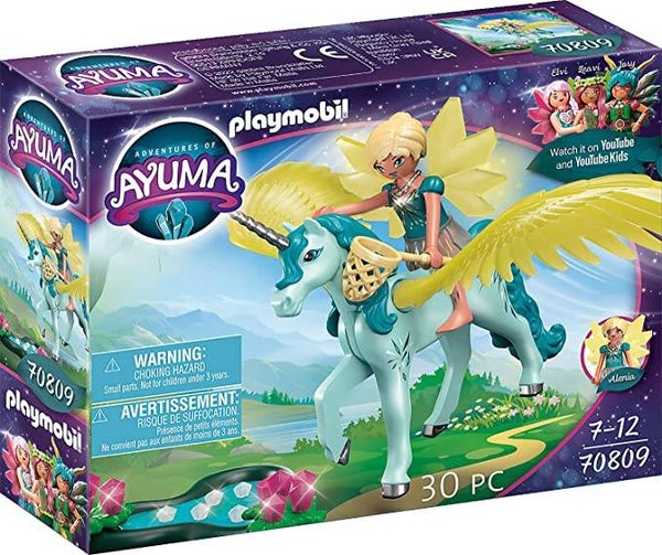 PLAYMOBIL Adventures of Ayuma 70809 Crystal Fairy mit Einhorn