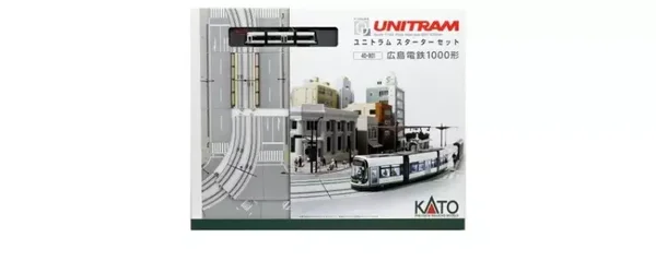 KATO N 7078659 UNITRAM Straßenbahn StarterSet Hiroden LEX