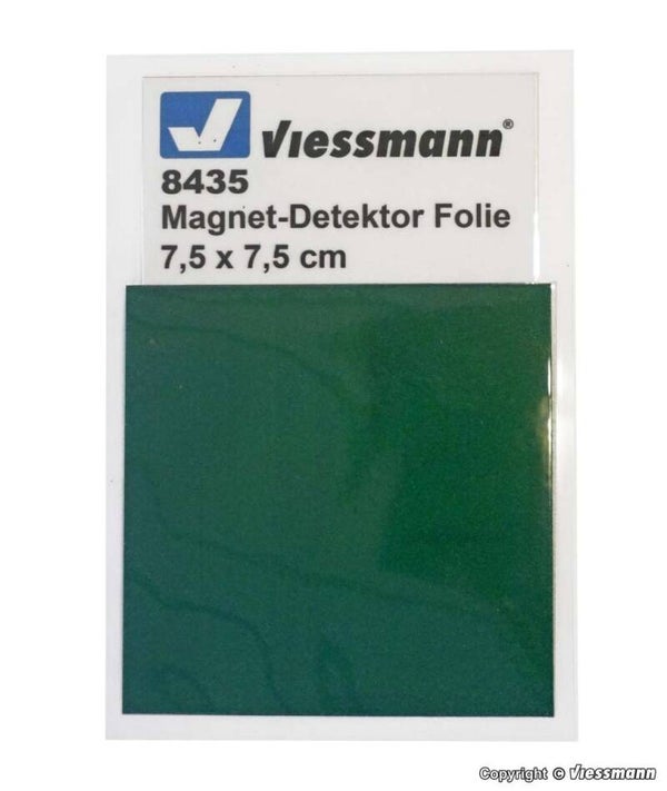 Viessmann 8435 Magnet-Detektor Folie L 7,5 x B 7,5 cm