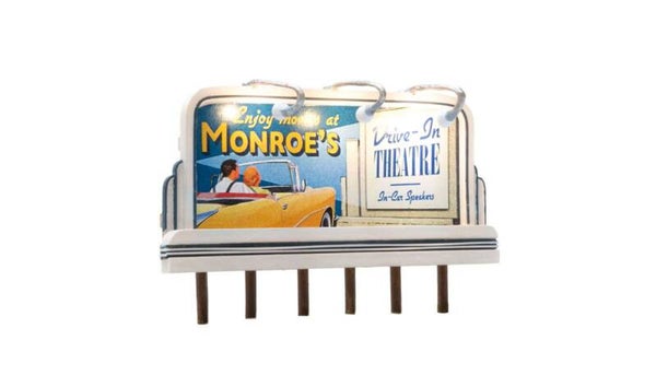 WOODLAND JP5794 HO Monroe's Drive-In