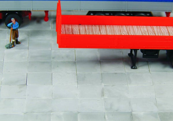 Juweela 28220 - 1:87 Grossflächenplatten ganz, 90x