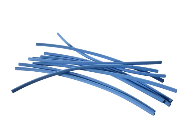 Schönwitz 50171 - 1 Meter Schrumpfschlauch 1,2 mm auf 0,6 mm blau