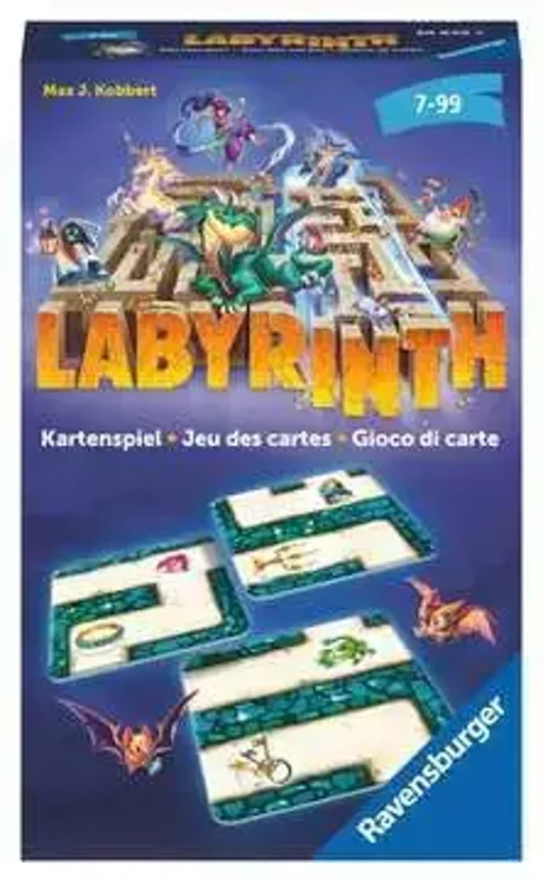 Ravensburger 20849 Labyrinth Kartenspiel Mitbringspiel