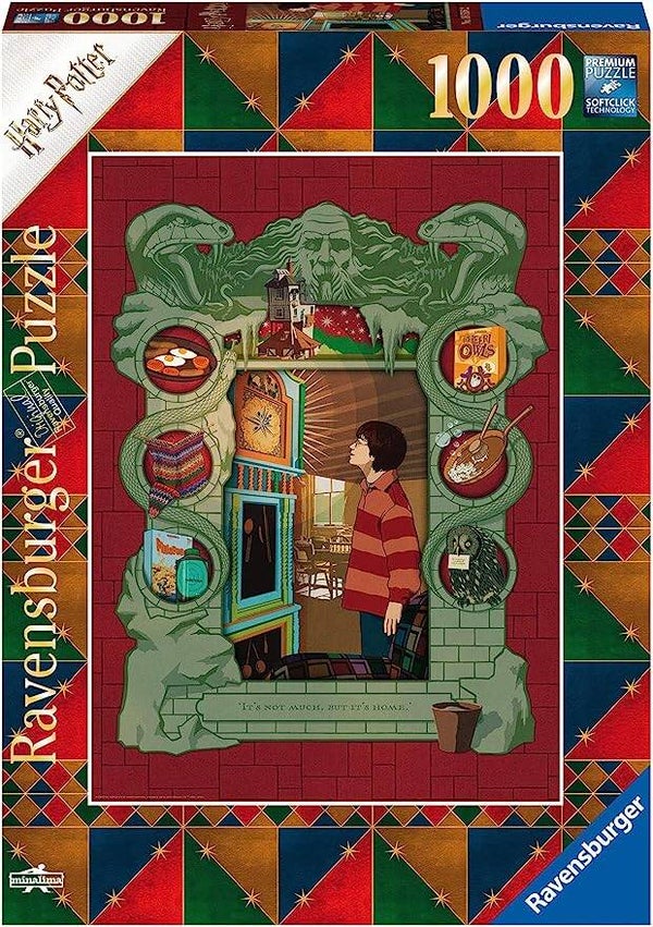 Ravensburger Puzzle 16516 - Harry Potter bei der Weasley Familie