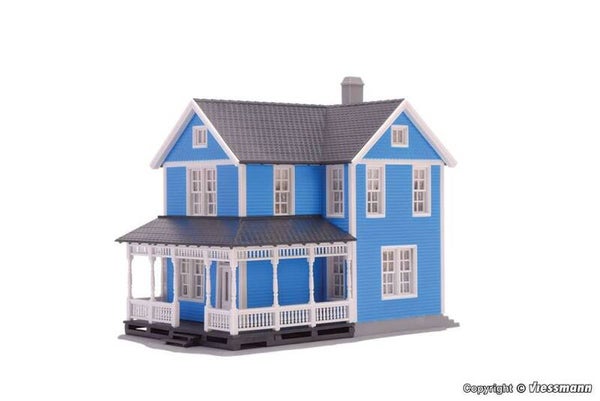 Kibri 38841 H0 Schwedenhaus, blau