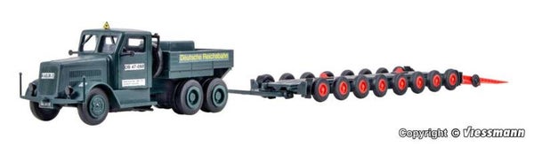 Kibri 13570 H0 KAELBLE Zugmaschine mit Straßenroller