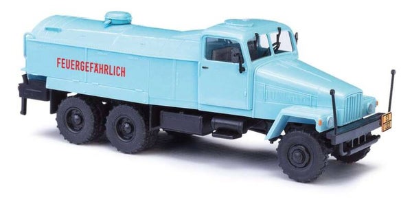 BUSCH 51552 H0 IFA G5´60 Benzintankwagen, Blau