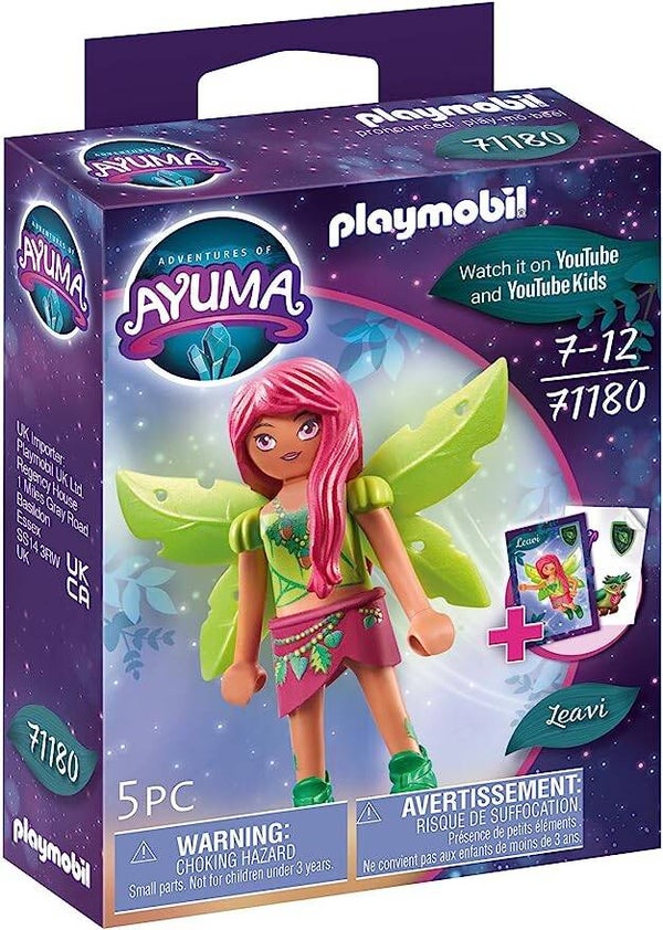 PLAYMOBIL Adentures of Ayuma 71180 Forest Fairy Leavi