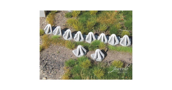 Juweela 28336 - 1:87 Panzersperre Cold War - 30x