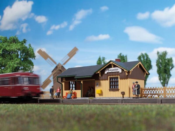 Auhagen H0 11357 Kleiner Haltepunkt Holzmühle