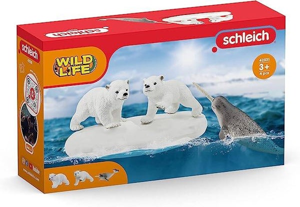 schleich 42531 Eisbären-Rutschpartie