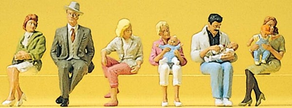 Preiser 10332 Preiser Sitzende Personen