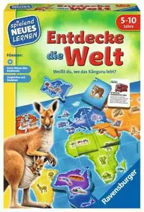 Ravensburger 24990 - Entdecke die Welt - Spielen und Lernen