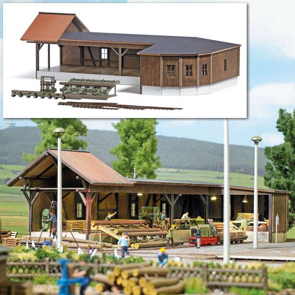 BUSCH H0 1646 Sägewerk