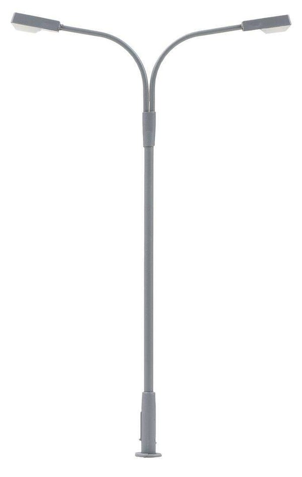 FALLER 180220 H0 LED-Kofferleuchte, zweiarmig, kaltweiß