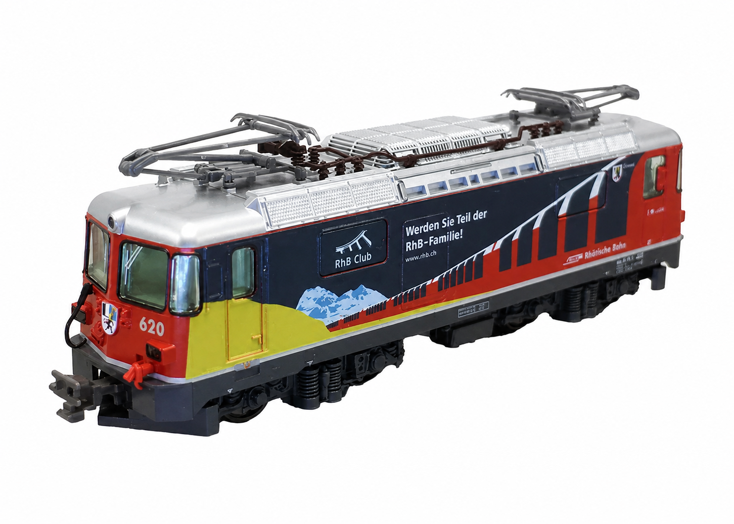 KATO N 3102-4 Ge 4/4 II 650 Zernez (RhB-Club)